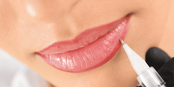 Diseño de micropigmentación de labios: Contorno de Labios