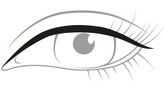 Vista inicial del diseño: Eyeliner clásico