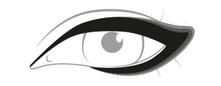 Vista inicial del diseño: Eyeliner difuminado
