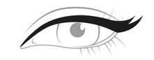 Vista inicial del diseño: Eyeliner entre-pestañas