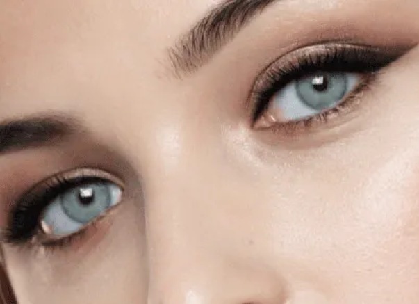 Resultado final del diseño: Eyeliner difuminado